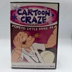 Cartoon Craze Presents Popeye Little Swee' Pea DVD 10 Episodes Classic Animation